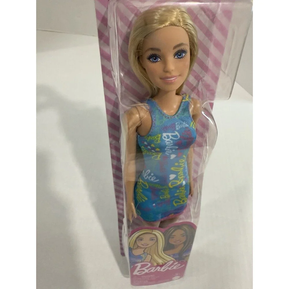 Barbie Blue Logo Dress Doll 2022 New & 1996 Olympic Gymnast‎ Atlanta #1512 Lot
